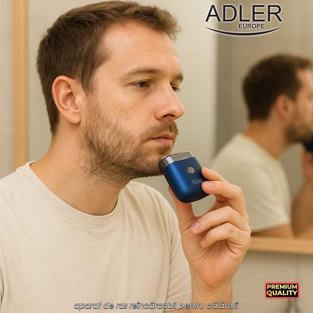 Adler Travel Shaver AD2937 - aparat de ras reîncărcabil pentru călătorii