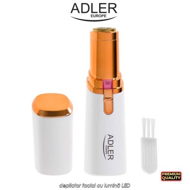 Adler Woman's Trimmer AD2939 - depilator facial cu lumină LED Adler Woman's Trimmer AD2939 - depilator facial cu lumină LED