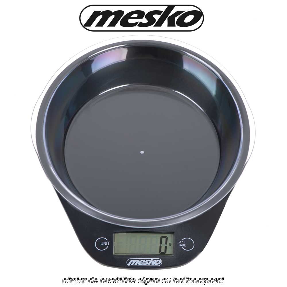 Mesko Kitchen scale with bowl - cântar de bucătărie digital cu bol încorporat