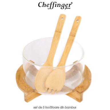 Cheffinger Home BSB21 - set de 4 piese pentru salată Cheffinger Home BSB21 - set de 4 piese pentru salată