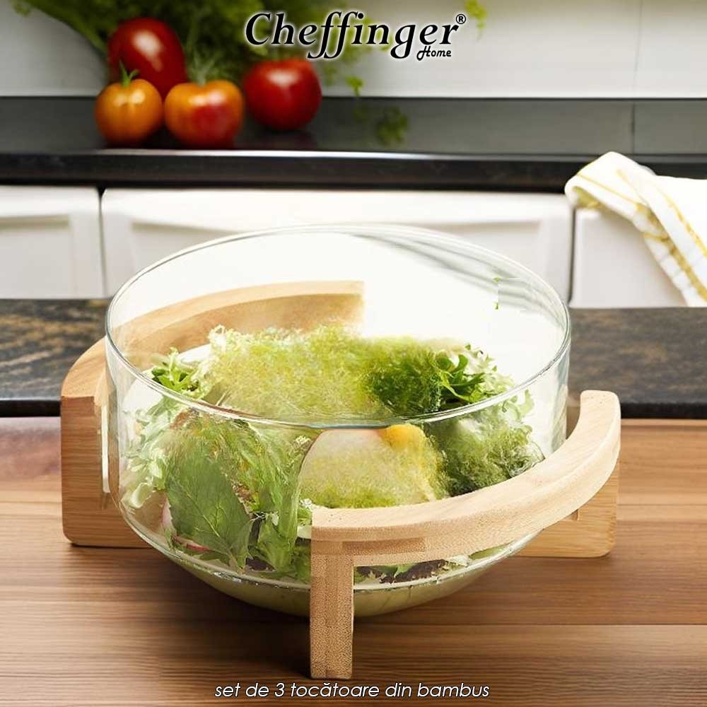 Cheffinger Home BSB21 - set de 4 piese pentru salată