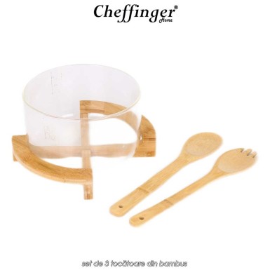 Cheffinger Home BSB21 - set de 4 piese pentru salată Cheffinger Home BSB21 - set de 4 piese pentru salată
