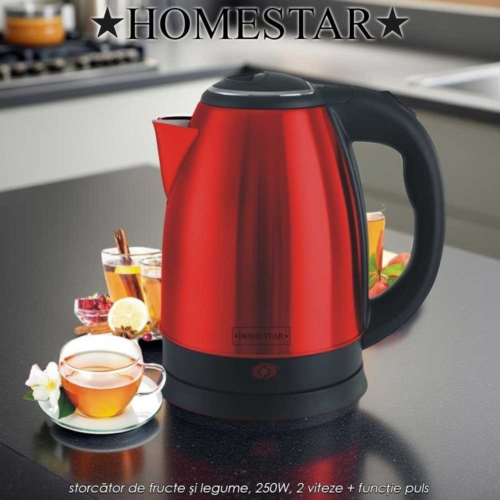 HomeStar Electric Kettle SSK1.8 - fierbător apă electric 1,8 litri