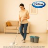 Aqua Laser Split Spin Mop - set de curățenie ce include găleată dublă, mop și coadă extensibilă