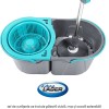 Aqua Laser Split Spin Mop - set de curățenie ce include găleată dublă, mop și coadă extensibilă
