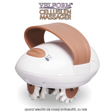 Velform Celluslen Massager - aparat electric de masaj anticelulită, cu role Velform Celluslen Massager - aparat electric de masaj anticelulită, cu role