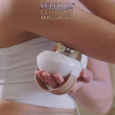 Velform Celluslen Massager - aparat electric de masaj anticelulită, cu role Velform Celluslen Massager - aparat electric de masaj anticelulită, cu role