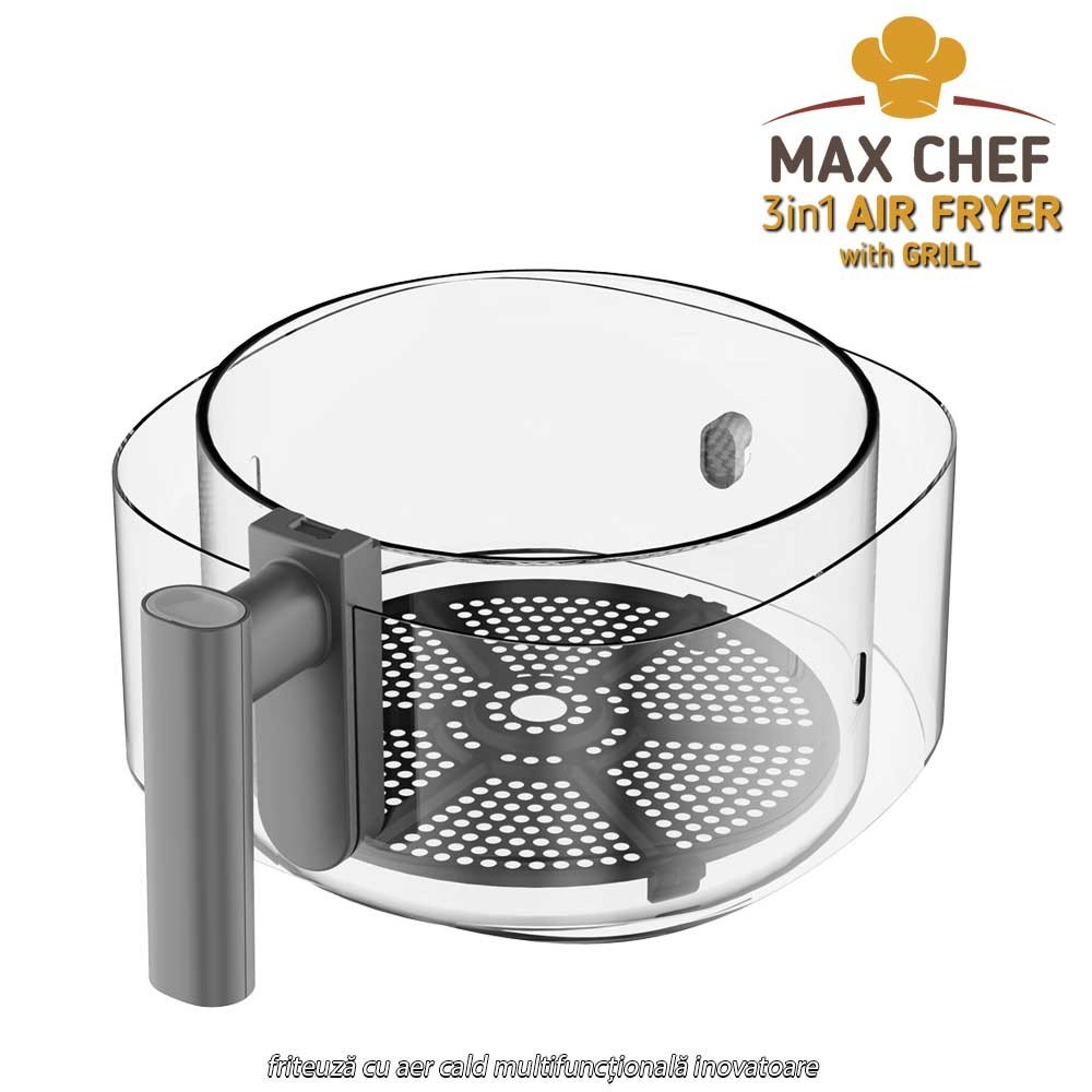 Max Chef Air Fryer 3-in-1 - friteuză cu aer cald multifuncțională inovatoare