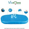 Vivamore Gel Cushion Square – pernă ergonomică pentru șezut, pătrată, din gel elastic