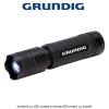 Grundig LED Torch 500 - lanternă cu LED, putere luminare 500 lumeni, cu baterii