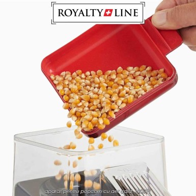Royalty Line PCM-7305 - aparat pentru popcorn cu aer cald, 1200W Royalty Line PCM-7305 - aparat pentru popcorn cu aer cald, 1200W