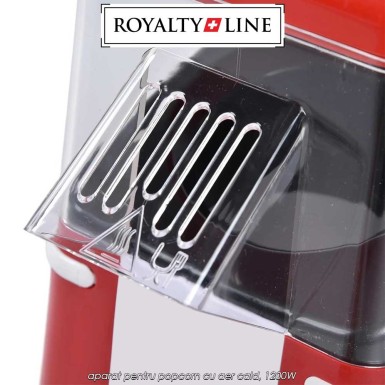 Royalty Line PCM-7305 - aparat pentru popcorn cu aer cald, 1200W Royalty Line PCM-7305 - aparat pentru popcorn cu aer cald, 1200W