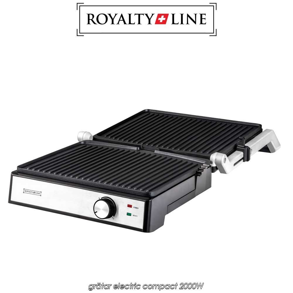 Royalty Line PG-7933 - grătar electric compact 2000W