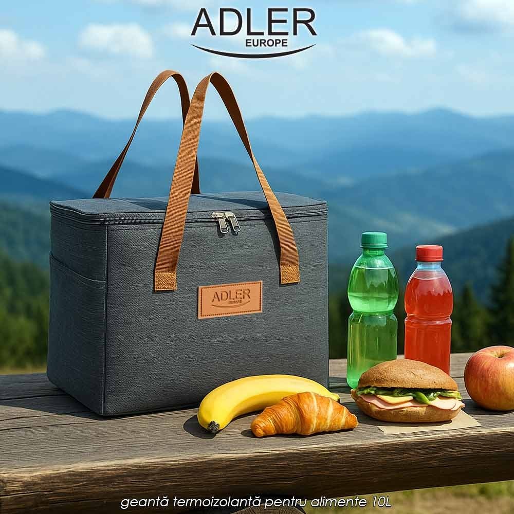 Adler Thermal Bag AD4523 - geantă termoizolantă pentru alimente 10L