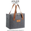 Adler Thermal Bag AD4523 - geantă termoizolantă pentru alimente 10L