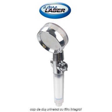 Aqua Laser Water Saving Shower Head - cap de duș universal cu filtru integrat Aqua Laser Water Saving Shower Head - cap de duș universal cu filtru integrat