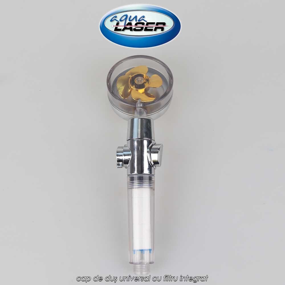 Aqua Laser Water Saving Shower Head - cap de duș universal cu filtru integrat
