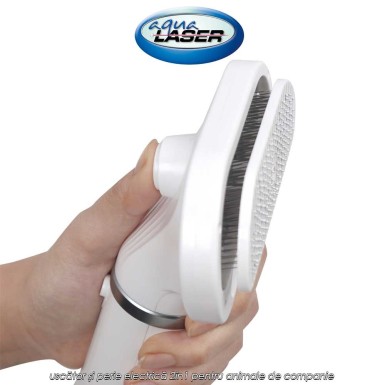 Aqua Laser 2 în 1 Pet Hair Dryer and Brush - uscător și perie electrică 2în1 pentru animale de companie Aqua Laser 2 în 1 Pet Hair Dryer and Brush - uscător și perie electrică 2în1 pentru animale de companie