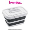 Homies Foldable Storage Box Black - cutie depozitare pliabilă cu capac, 7L