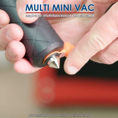 Multi Mini Vac - mini aspirator multifuncțional, reîncărcabil Multi Mini Vac - mini aspirator multifuncțional, reîncărcabil