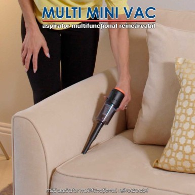 Multi Mini Vac - mini aspirator multifuncțional, reîncărcabil Multi Mini Vac - mini aspirator multifuncțional, reîncărcabil