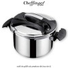 Cheffinger Home PC6-22  - oală de gătit sub presiune din inox de 6L Cheffinger Home PC6-22  - oală de gătit sub presiune din inox de 6L