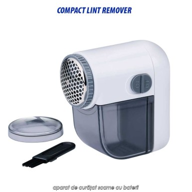 Compact Lint Remover - aparat de curățat scame cu baterii Compact Lint Remover - aparat de curățat scame cu baterii
