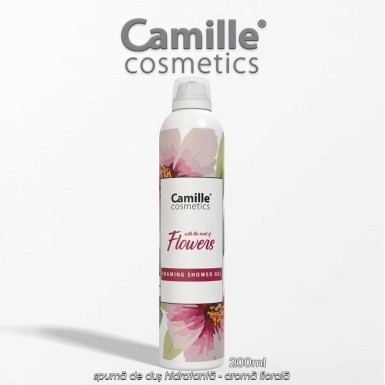 Camille Foaming Shower Gel - spumă de duș hidratantă,- aromă florală, 200ml Camille Foaming Shower Gel - spumă de duș hidratantă,- aromă florală, 200ml
