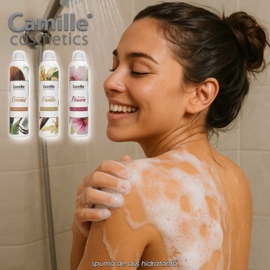 Camille Foaming Shower Gel - spumă de duș hidratantă, diverse arome, 200ml Camille Foaming Shower Gel - spumă de duș hidratantă, diverse arome, 200ml