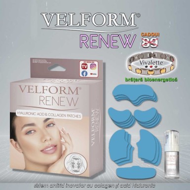 Velform Renew - sistem antirid inovator cu colagen și acid hialuronic Velform Renew - sistem antirid inovator cu colagen și acid hialuronic