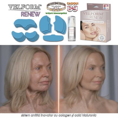 Velform Renew - sistem antirid inovator cu colagen și acid hialuronic Velform Renew - sistem antirid inovator cu colagen și acid hialuronic