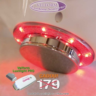 Velform Contour Sonic Pro - aparat de cavitație cu ultrasunete Velform Contour Sonic Pro - aparat de cavitație cu ultrasunete