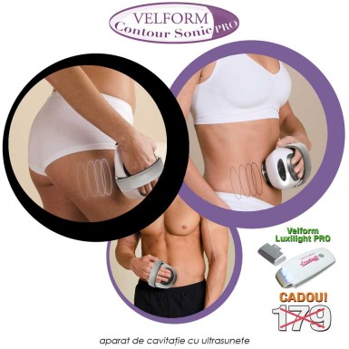 Velform Contour Sonic Pro - aparat de cavitație cu ultrasunete Velform Contour Sonic Pro - aparat de cavitație cu ultrasunete