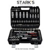 Stark's Professional ST108S - set de chei tubulare, 108 piese
