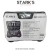 Stark's Professional ST108S - set de chei tubulare, 108 piese