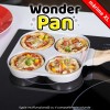 Wonder Pan XL- tigaie multifuncțională cu 4 compartimente rotunde, mărime XL