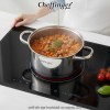 Cheffinger Home SS20 - oală din oțel inoxidabil, cu capac, 3,9L