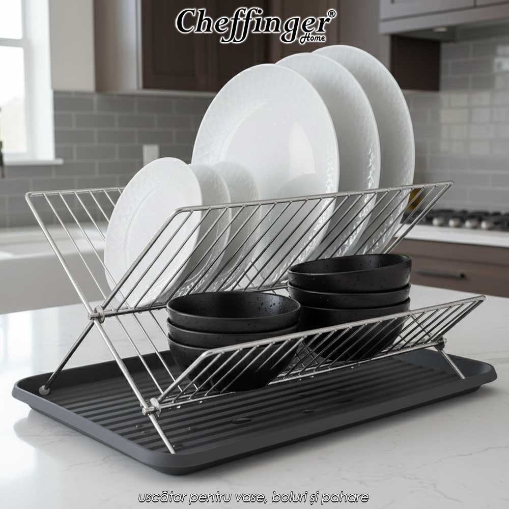 Cheffinger Home CF-DR05 - uscător pentru vase, boluri și pahare
