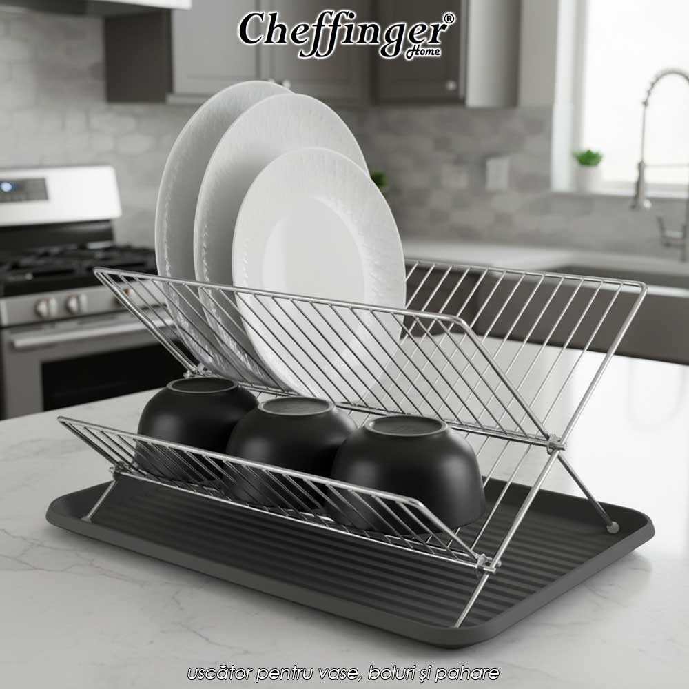 Cheffinger Home CF-DR05 - uscător pentru vase, boluri și pahare