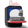 Bob Daan Tech - mini mașină de spălat vase ecologică, negru-roșu