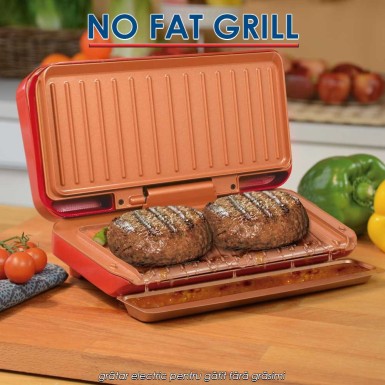 No Fat Grill - grătar electric pentru gătit fără grăsimi