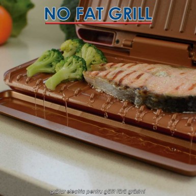 No Fat Grill - grătar electric pentru gătit fără grăsimi