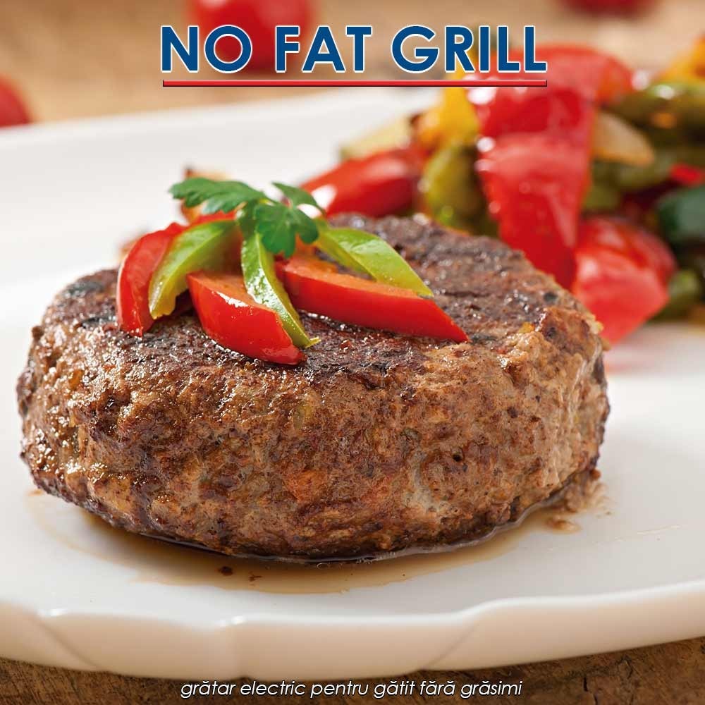 No Fat Grill - grătar electric pentru gătit fără grăsimi