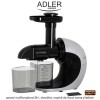 Adler Slow Speed Juicer 3in1 AD4131 - aparat multifuncțional 3în1, storcător, mașină de tocat carne și feliator, 150W