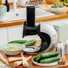Adler Slow Speed Juicer 3in1 AD4131 - aparat multifuncțional 3în1, storcător, mașină de tocat carne și feliator, 150W