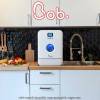 Bob Daan Tech - mini mașină de spălat vase ecologică, alb/alb
