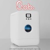 Bob Daan Tech - mini mașină de spălat vase ecologică, alb/alb