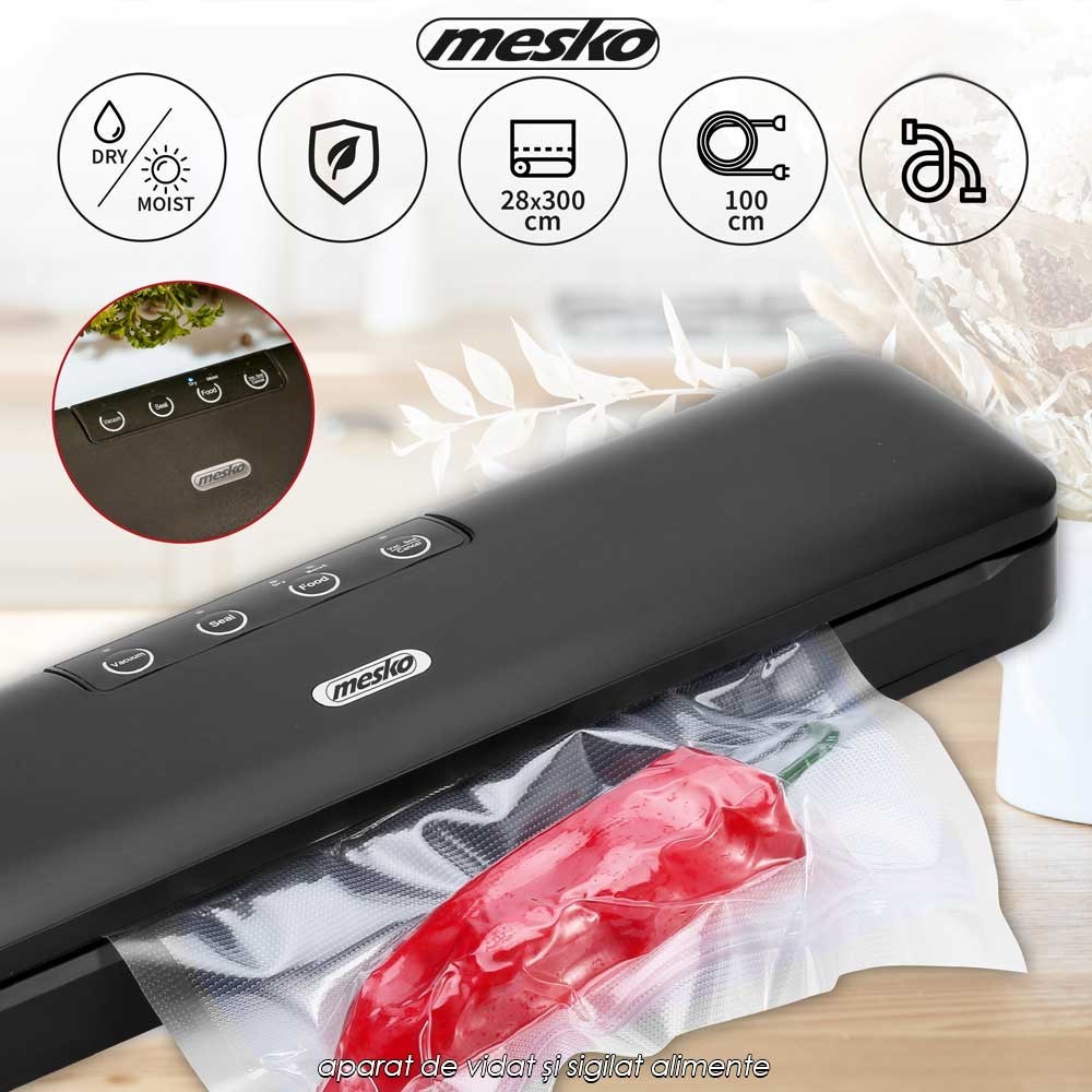 Mesko Food Vacuum Sealer MS4492 - aparat de vidat și sigilat alimente