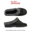 Tellus Pâslari M5685N - papuci îmblăniți de exterior cu talpă PVC, bărbați