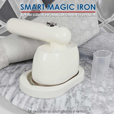 Smart Magic Iron - fier de călcat cu aburi orizontal și vertical